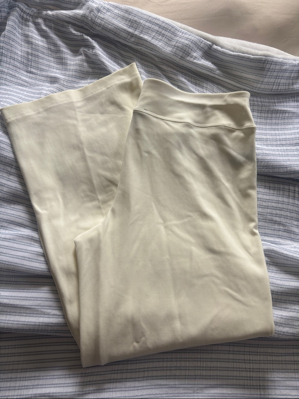 Boston Proper Cream High Waist dress pants